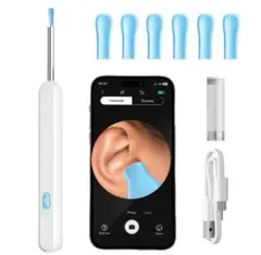 カメラ付き耳かき 800万画素 LEDライト