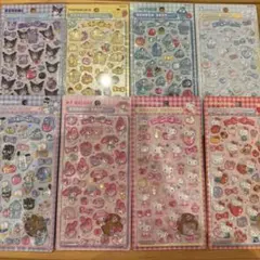 正規品 サンリオ第二弾ボンボンドロップシール コンプセット★注文前要コメント