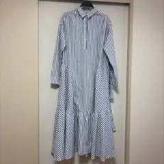 Thevon. ストライプ 長袖シャツワンピースのサムネイル
