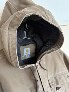 期待を裏切る極暖の裏ボア！カーハットサンドストーン ダックジャケット希少2XL