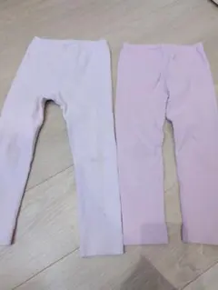 ユニクロ リブレギンス 100