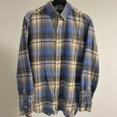 好配色！Ralph Lauren チェックシャツ オンブレ クラシック M