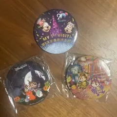 香港迪士尼樂園二十週年與萬聖節徽章套裝