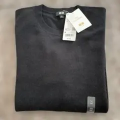 新品未使用　2025モデル　ブラック Mサイズ ニットセーター