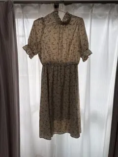 C.O.L.Z.A 花柄半袖ミニワンピース