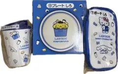 ローソン50th サンリオ当りくじ 3点セット シナモン キティ ポムポムプリンのサムネイル