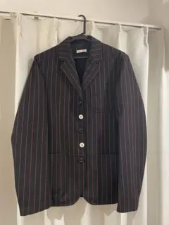 MARNI ジャケット　黒　赤