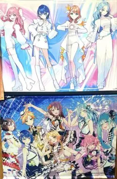 プロセカ　タペストリー　モモジャン　モアジャン プロセカ モモジャン モアジャン タペストリー グッズ 美品 飾り用 即
