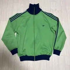 【希少】80s ビンテージ adidas 6号 デサント製 トラックジャケット