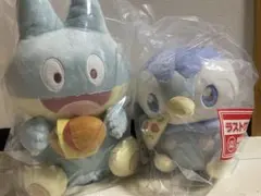 一番くじ　ポケピース　A賞　ゴンベ、ラストワン賞　ポッチャマ　ぬいぐるみセット