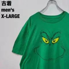 GAP ギャップ Tシャツ グリンチ ドクタースース グリーン 緑 XL 古着