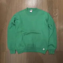 00s 90s ラッセル スウェット USA製 グリーン アメカジ M