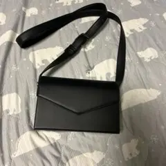 ミニマル ショルダーバッグ ブラックのサムネイル