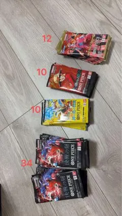 ワンピースカード 決戦の刻 48パック 封入率一致 統一パック2BOX分