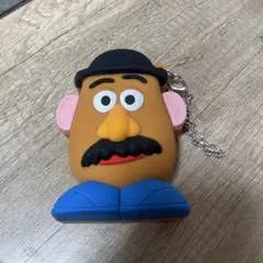 【新品】ディズニー　ポテトへッド　バッグチャーム ケース付コインケース シリコン
