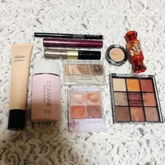 コスメまとめ売り10点セット❤️春夏カラーキャンメイク　ヴィセ　セザンヌ下地化粧品