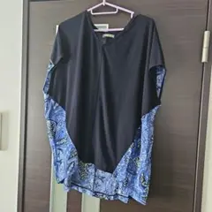 ペイズリー柄オーバーサイズトップス