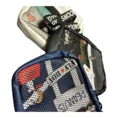 未使用　非売品　スヌーピー　合皮　ショルダーバッグ　３点セット