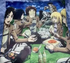 【進撃の巨人】クッション＋マフラータオル まとめ売り セット