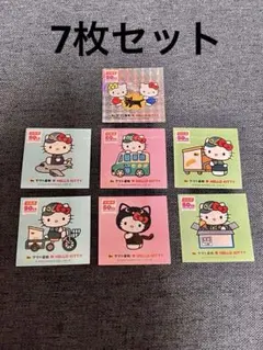ヤマト運輸 ハローキティ 50周年記念 ステッカー 7枚セット 新品