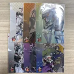 ☆ セブンイレブン 刀剣乱舞 クリアファイル A5 全6種☆