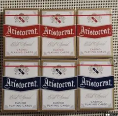 新品未使用 ARISTOCRAT オールド アリストクラット トランプ類税証紙 新品 カジノ、アリストカード トランプ 本日発送可能 - メルカリ