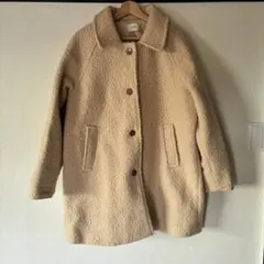 【新品・最終価格】ボアロングコート