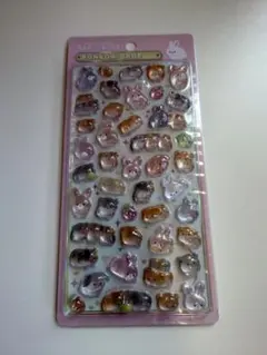 【正規品】ボンボンドロップシール モルモット＆ウサギ クーリア