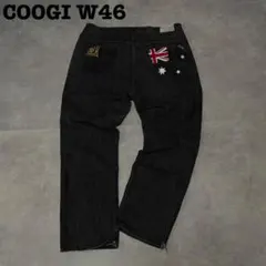 COOGI カラフルポケット ブラック デニム W36 L34 - メルカリ