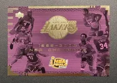2000UpperDeck Lakers Championship Jumbos