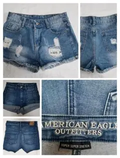 デニムショートパンツ ショートパンツ