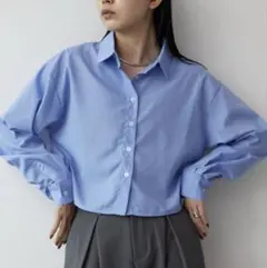 クロップドシャツ