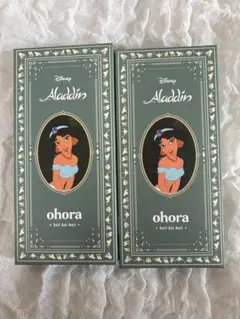 【ohora×Disney】セミキュアジェルネイルシール（ジャスミン）2セット