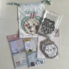 Chikawa メモ用紙セットとポーチ