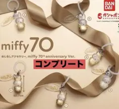 【新品未開封】ミッフィー 70周年記念 めじるしアクセサリー 6種 フルコンプ
