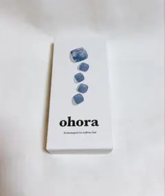 ohora ネイルシール ブルー系 マーブルデザイン