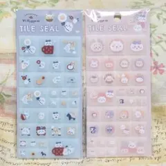 ちいかわ　タイルシール　2枚セット