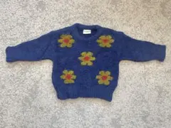 the campament カンパメント 花柄ニット 2Y