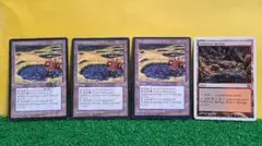 【MTG】硫黄泉/Sulfurous Springs 英語 4枚