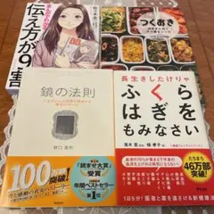 日曜スペシャルセット！大人気の伝え方が9割 つくおき 他