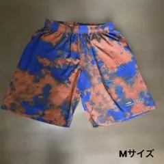 TIGORA × AKTR バスケットボールパンツ Mサイズ　オレンジ×ブルー