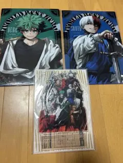 ヒロアカ 最強ジャンプ クリアファイルセット アクスタ