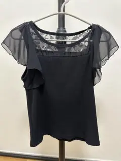 プロポーション♡花柄シースルーTシャツ