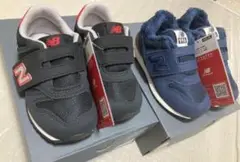新品　New Balance ネイビー　15 ブラック　14.5スニーカー　単品