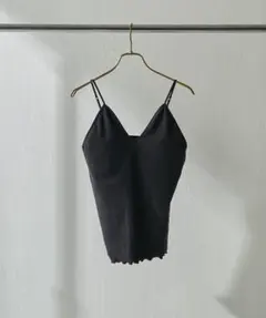 【La nature linge】ラウンドVキャミソールのサムネイル
