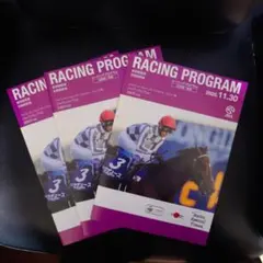 2025 ジャパンカップ レーシングプログラム jra 競馬　３冊セット