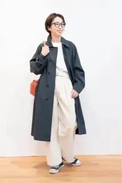 北欧、暮らしの道具店 香菜子さんコート ライトカーキ - メルカリ