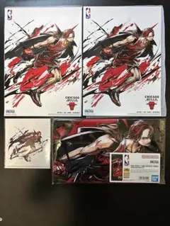 会場受取 抽選販売 ONE PIECE NBA タオル シャンクス サボ エース
