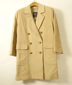 【極美品】Burberrys ピーコート カシミア混 ベージュ ビンテージ BURBERRY - 極美品 Vintage バーバリー Burberrys コート