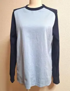 クルーネック 長袖カットソー